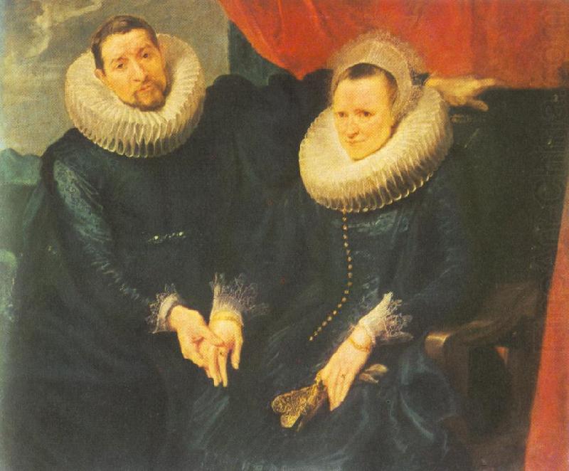 DYCK, Sir Anthony Van Portrait of a Married Couple dfh china oil painting image